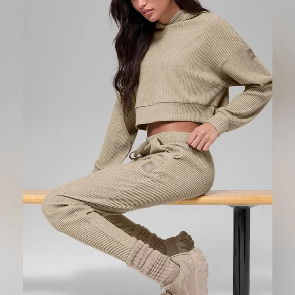 Alo Muse Hoodie and Sweatpant Set - Picture 5 of 14